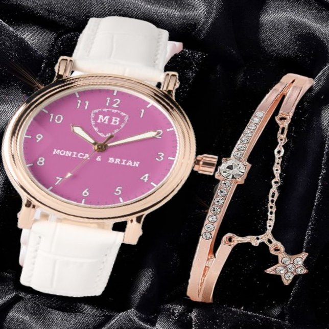 Reloj De Pulsera Pink Monogram (Subido por el creador)
