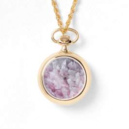 Reloj De Pulsera Pink Quartz Mind Body Spirit Energy Watch