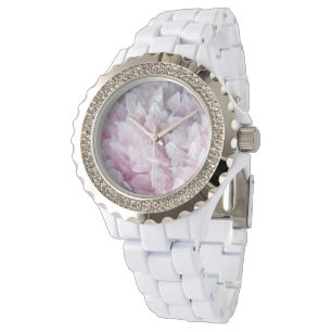 Reloj De Pulsera Pink Quartz Mind Body Spirit Energy Watch