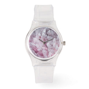 Reloj De Pulsera Pink Quartz Mind Body Spirit Energy Watch