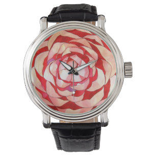 Reloj De Pulsera Pintura abstracta de arte original de Camellia ros