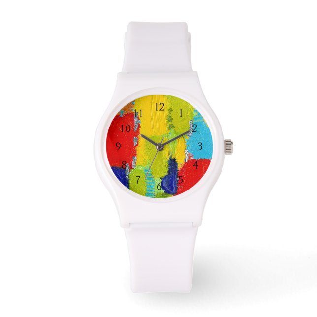 Reloj De Pulsera Pintura abstracta fantástica de Kris Taylor (Anverso)