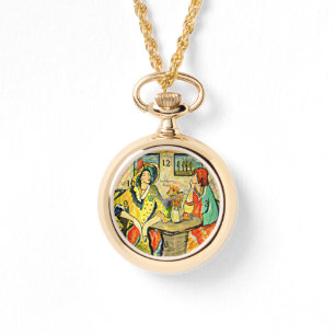 Reloj De Pulsera pintura artística "La amistad es una bendición"