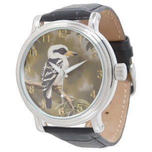 Reloj De Pulsera Pintura australiana de Kookaburra,