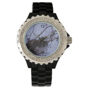 Reloj De Pulsera Pintura de búsqueda de águilas