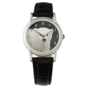 Reloj De Pulsera Pintura de cubo de oso polar - Arte original de vi