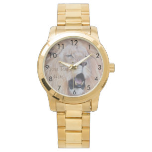 Reloj De Pulsera pintura de la vida salvaje de un león que ruge un