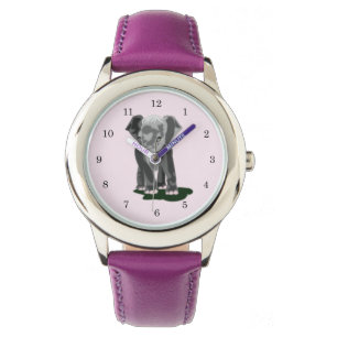 Reloj De Pulsera Pintura de Little Elephant Watch