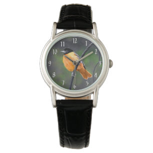 Reloj De Pulsera Pintura de Oriole - Arte Original de Aves
