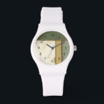 Reloj De Pulsera Pintura de panel meteorológica de Jennifer Goldber<br><div class="desc">La calidad meteorológica de este cuadro de Jennifer Goldberger le da un aire contemporáneo,  como un par de jeans con agujeros en ellos antes de comprarlos. Ponlo en su pared y disfrutar de la belleza rústica!</div>