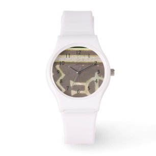 Reloj De Pulsera Pintura de patrón tribal contemporáneo
