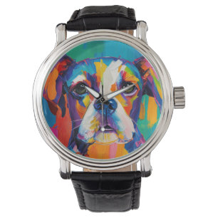 Reloj De Pulsera Pintura de pooch