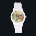 Reloj De Pulsera Pintura de tono de la Tierra con superficie rota<br><div class="desc">Este trabajo imaginativo de Ethan Harper utiliza tonos de tierra y trazos de pincel andrajosos para crear la ilusión de una superficie rota. La pintura gruesa está muy estratificada,  lo que ayuda a que los colores se mezclen. ¡Toma tus manos en esta impresión hoy!</div>