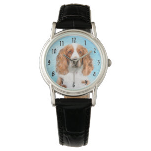 Reloj De Pulsera Pintura de Welsh Springer Spaniel - Arte original