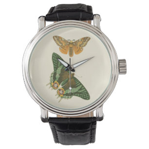 Reloj De Pulsera Pintura ligeramente confinada de la mariposa