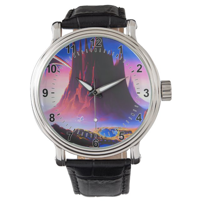 Reloj De Pulsera Pintura petrolera de Dream World (Anverso)