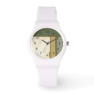 Reloj De Pulsera Pintura resistida del panel de Jennifer Goldberger