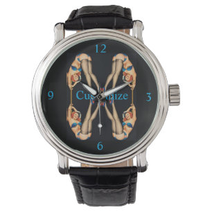 Reloj De Pulsera Pinups de cosecha acrobática Thunder_Cove