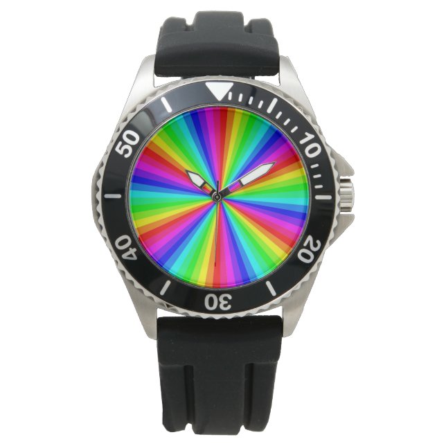 RELOJ DE PULSERA PINWHEEL RAINBOW (Anverso)