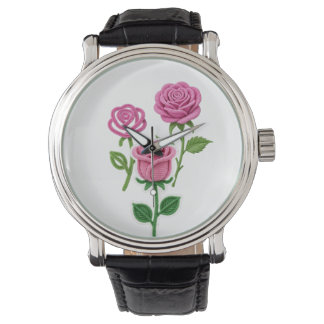 Reloj De Pulsera Pipe Cleaner Flower