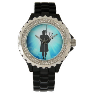Reloj De Pulsera Piper de bolsitas de Escocia, santos de Dios