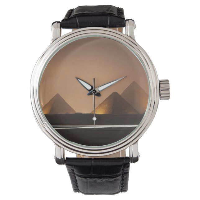 Reloj De Pulsera Pirámides Asombrosas (Anverso)