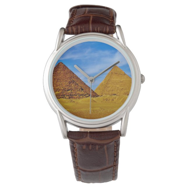 Reloj De Pulsera Pirámides de Egipto (Anverso)