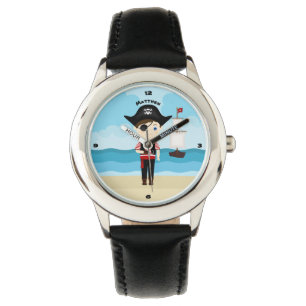 Reloj De Pulsera Pirata Boy