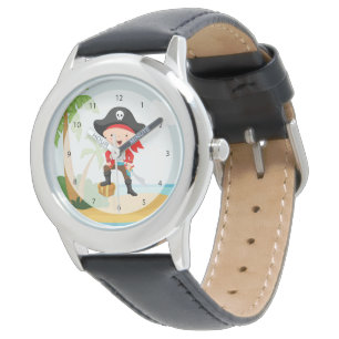 Reloj De Pulsera Pirata Cute