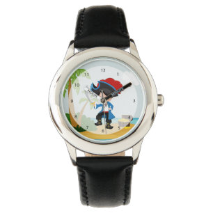 Reloj De Pulsera Pirata Cute