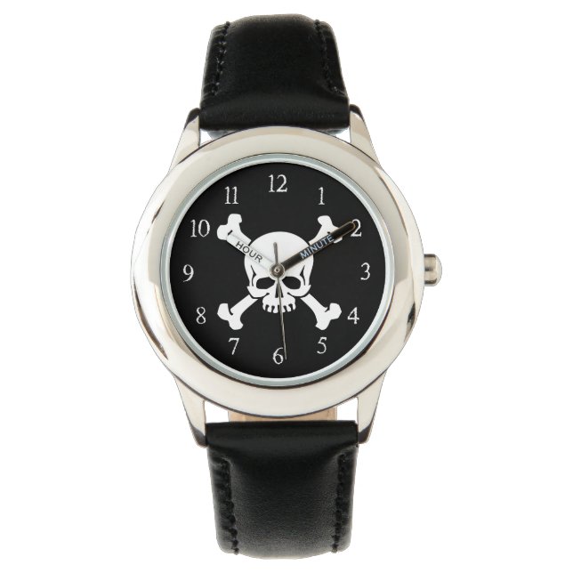 Reloj De Pulsera Pirate Jolly Rodger (Anverso)