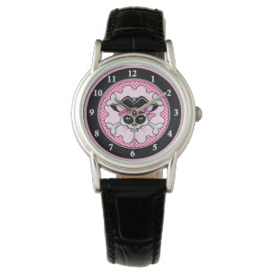 Reloj De Pulsera Pirate Princess Kitty Skull