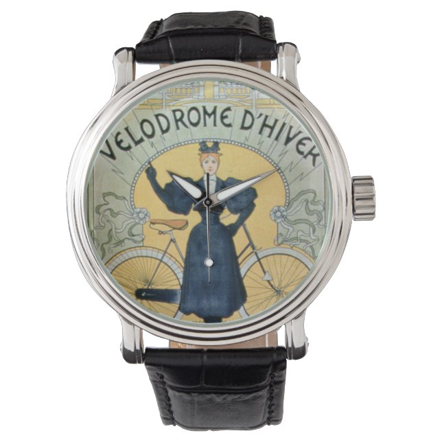 Reloj De Pulsera 'Pista de Carreras del ciclo invernal', exposición (Anverso)