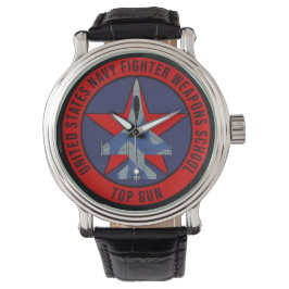 Reloj De Pulsera Pistola superior USN F-16N
