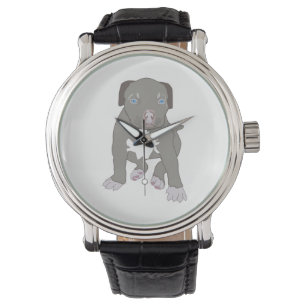 Reloj De Pulsera Pitbull Puppy