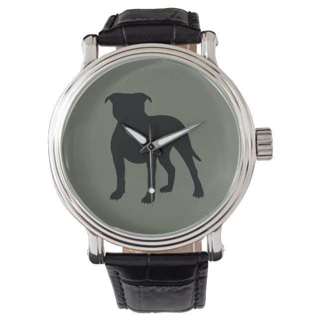 Reloj De Pulsera Pitbull Silhouette Watch (Anverso)