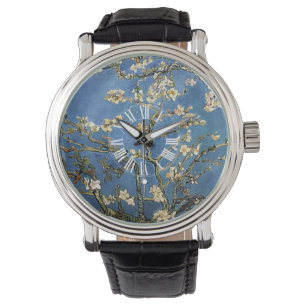 Reloj De Pulsera PixDezines Van Gogh flores de almendro