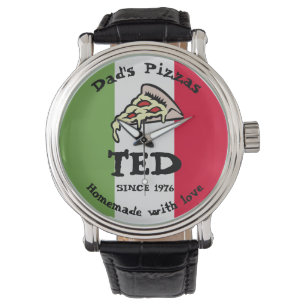 Reloj De Pulsera Pizzas de papá