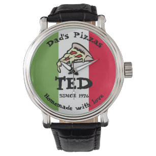 Reloj De Pulsera Pizzas de papá
