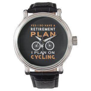Reloj De Pulsera Plan De Jubilación I Sobre Ciclismo