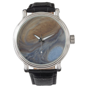 Reloj De Pulsera Planet Júpiter Gran Punto Rojo