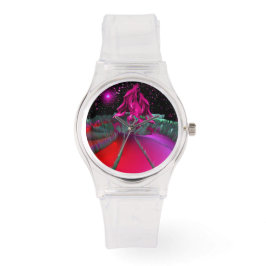 Reloj De Pulsera Planeta Chlorboniev Rosa
