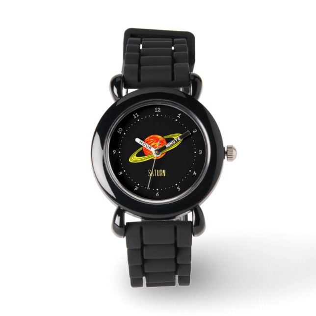 Reloj De Pulsera Planeta de Saturno (Anverso)