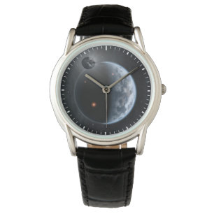 Reloj De Pulsera Planeta Similar A La Tierra Con Océanos Recubriend
