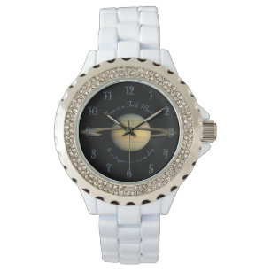 Reloj De Pulsera Planeta Zodiac Saturn Astronomía Capricorn Nueva E