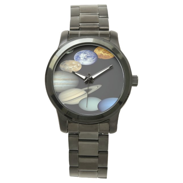 Reloj De Pulsera Planetas de sistemas solares (Anverso)