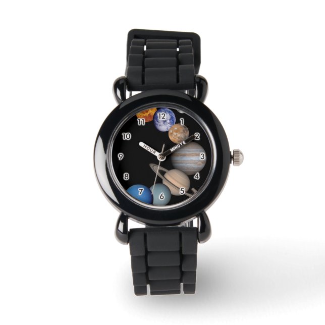 Reloj De Pulsera Planetas del sistema solar (Anverso)