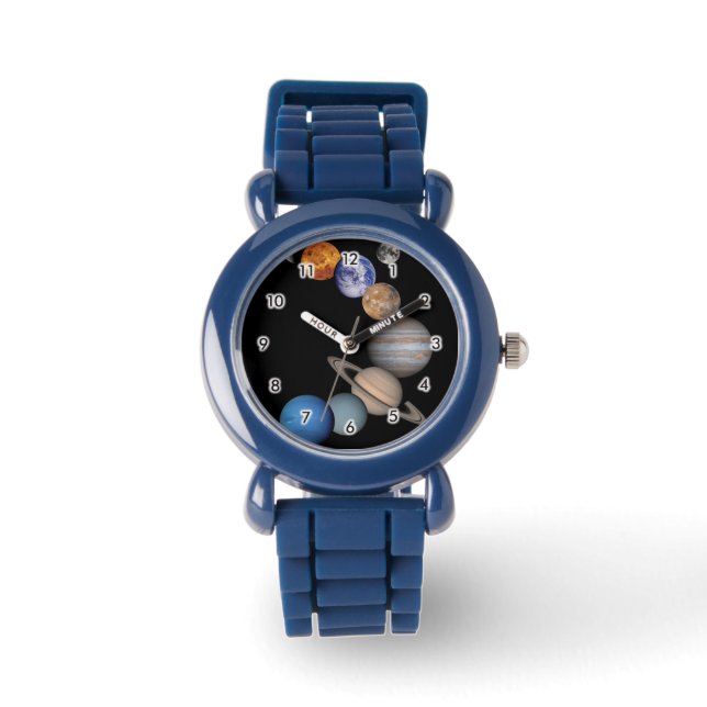 Reloj De Pulsera Planetas del sistema solar (Anverso)