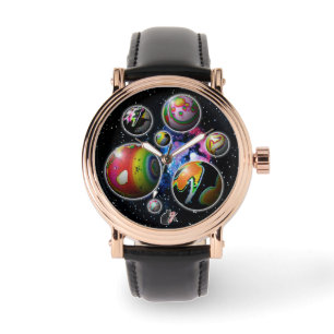 Reloj De Pulsera Planetoides Hombres
