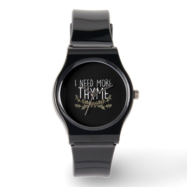 Reloj De Pulsera Planta de hierba de Thyme (Anverso)